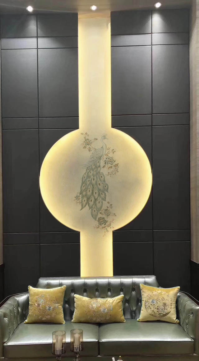 工裝設(shè)計中那些好看的圓形造型，中國 古典美學(xué) 南京漢拓裝飾